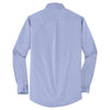 Port Authority Men's Chambray Blue Crosshatch Easy Care Shirt