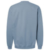 Gildan Unisex Stone Blue Midweight 1/4 Zip Sweatshirt