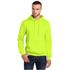 Port & Company Men's Safety Green Core Fleece Pullover Hooded Sweatshirt