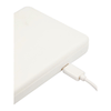 Bullet White Rechargeable 100% RABS LED Compact Mirror