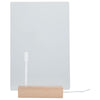Bullet Clear Note Brite Acrylic Dry Erase Board