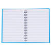 Bullet Translucent Blue 5'' x 7'' FSC Mix Duchess Spiral Notebook