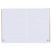 Bullet Natural 5'' x 7'' FSC Mix Recycled Pocket Notebook
