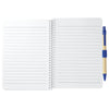 Bullet Blue 5'' x 7'' FSC Mix Spiral Notebook with Pen