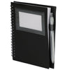 Bullet Black Recycled Star Spiral Notebook with Pen