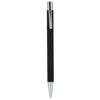 Bullet Black Maxi Recycled Aluminum Soft Touch Gel Pen