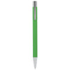 Bullet Green Maxi Recycled Aluminum Soft Touch Gel Pen
