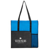 Bullet Process Blue Radius Recycled Non-Woven Tote