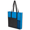 Bullet Process Blue Radius Recycled Non-Woven Tote