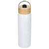Bullet White Billy 26oz Eco-Friendly Aluminum Bottle With FSC Bamboo Lid