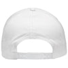 Sportsman White Five-Panel Rope Heritage Fit Cap