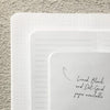 Denik White Large Wire-O Notebook - 8.5