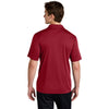Sport-Tek Men's Deep Red/ White Competitor United Polo