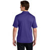 Sport-Tek Men's Purple/ White Competitor United Polo