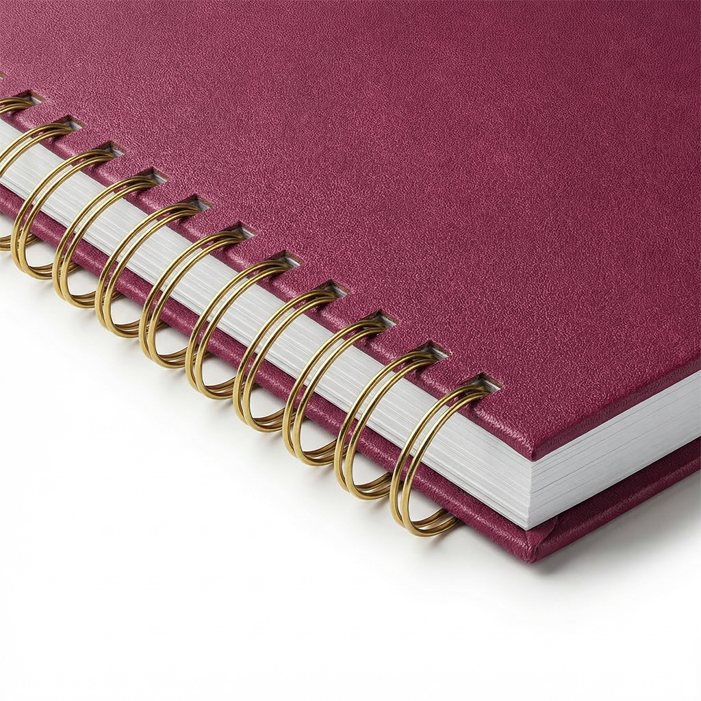Spector & Co. Berry Blossom Luna A4 Hard Cover Spiral Journal