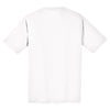 Sport-Tek Men's White PosiCharge RacerMesh Tee