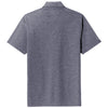 Sport-Tek Men's True Navy Heather PosiCharge Tri-Blend Wicking Polo
