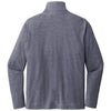 Sport-Tek Men's True Navy Heather PosiCharge Tri-Blend Wicking 1/4-Zip Pullover