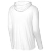 Sport-Tek Unisex White Posi-UV Pro Long Sleeve Hoodie