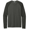 Sport-Tek Men's Black PosiCharge Digi Camo Long Sleeve Tee