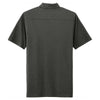 Sport-Tek Men's Black Heather Endeavor Polo