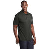 Sport-Tek Men's Black Heather Endeavor Polo