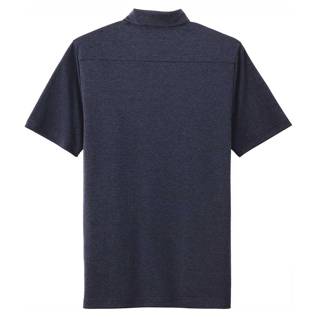 Sport-Tek Men's Deep Navy Heather Endeavor Polo