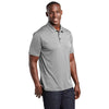 Sport-Tek Men's Light Grey Heather Endeavor Polo