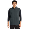 Sport-Tek Men's Iron Grey Repeat 1/4-Zip Vest