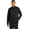 Sport-Tek Men's Black Phenom 1/4-Zip
