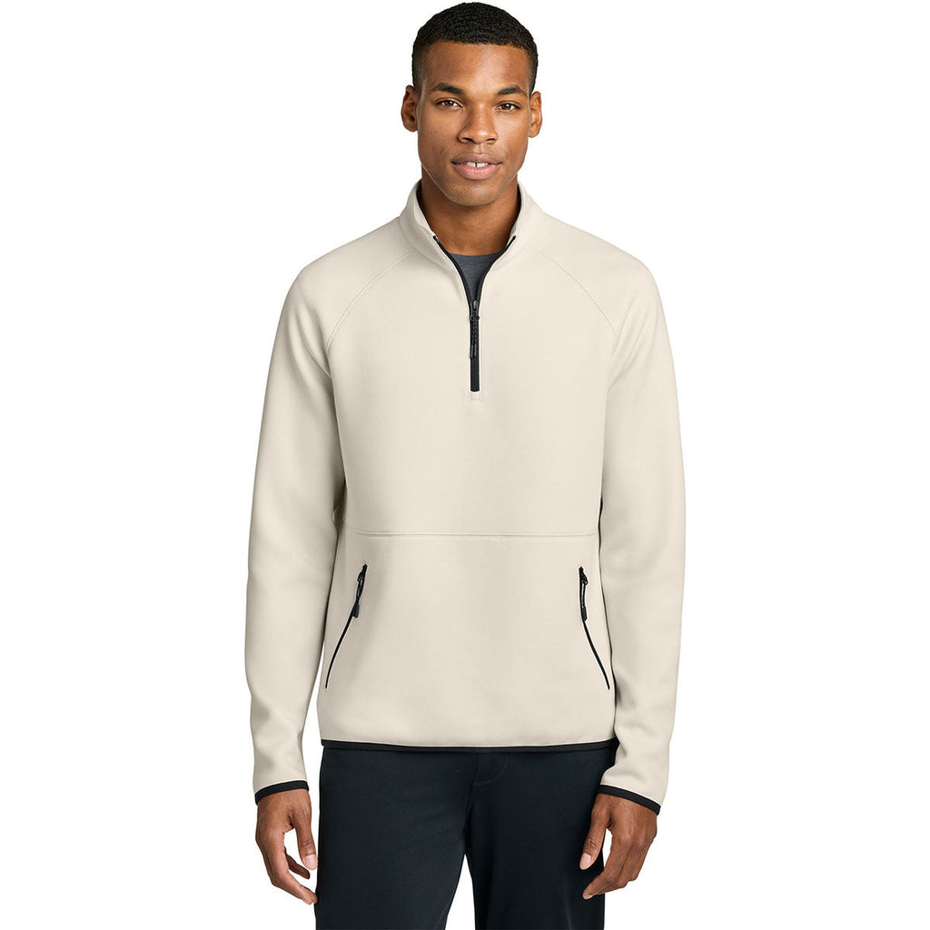 Sport-Tek Men's Ecru Phenom 1/4-Zip
