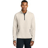 Sport-Tek Men's Ecru Phenom 1/4-Zip