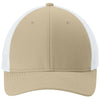 Sport-Tek Sahara/White Stretch-Tek Mesh Back Cap