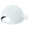 Sport-Tek White Pro-Cut Adjustable Cap