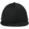 Sport-Tek Black Impact Mesh Stretch-Tek Cap
