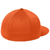 Sport-Tek Deep Orange Impact Mesh Stretch-Tek Cap