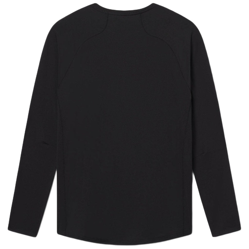 UNRL Men's Black Streamline Performance Long Sleeve