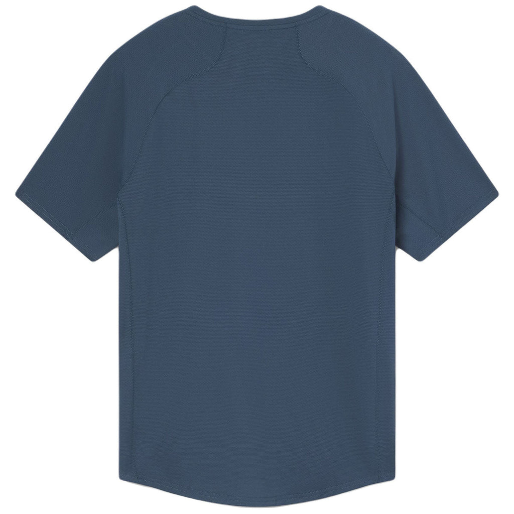 UNRL Men's Cavern Blue Streamline Performance Tee