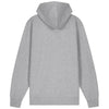 Stanley/Stella Unisex Heather Grey Cultivator 2.0 Full-Zip Hooded Sweatshirt