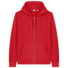 Stanley/Stella Unisex Red Mixer Full-Zip Hooded Sweatshirt