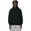 Stanley/Stella Unisex Black Cooper Dry Hooded Sweatshirt