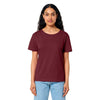 Stanley/Stella Women's Burgundy Stella Serena Scoop Neck Tee