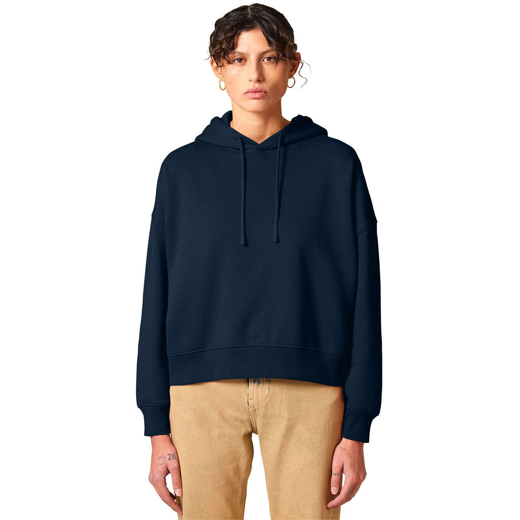 Stanley/Stella Women's French Navy Stella Nora Hooded Sweatshirt