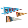 Pop Promos White Small Pennant - Single Side Print