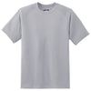 Sport-Tek Men's Silver Dry Zone Short Sleeve Raglan T-Shirt