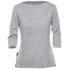 Stormtech Women's Ash Heather Torcello 3/4 Tee