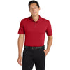 Port Authority Men's Rich Red Tall Dry Zone UV Micro-Mesh Polo