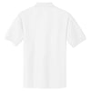 Port Authority Men's White Tall Silk Touch Polo