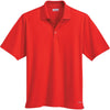 Elevate Men's Red Moreno Short Sleeve Polo