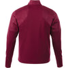 Elevate Men's Maroon Senger Knit Jacket